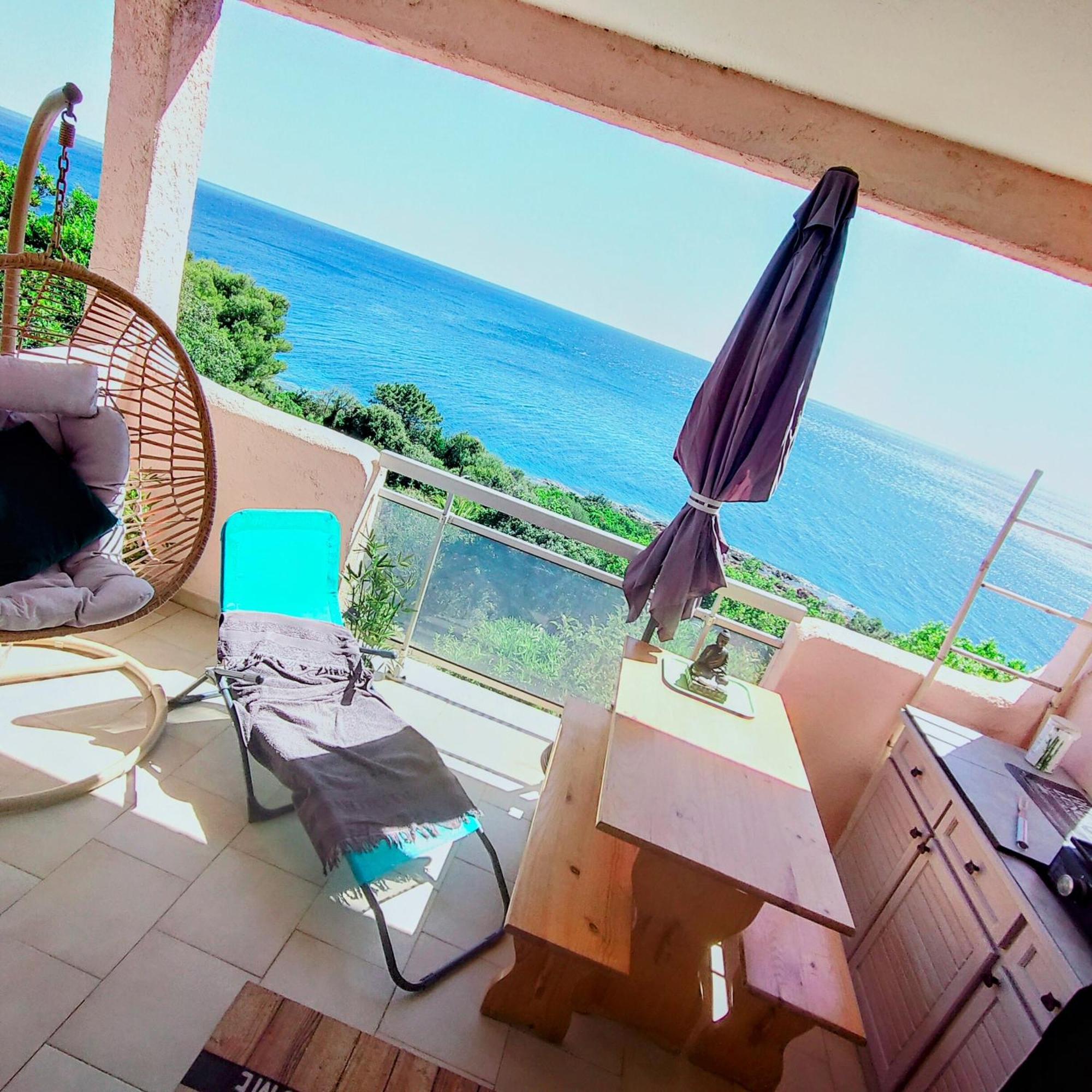 Studio Vue Sur Mer Conca Exteriér fotografie